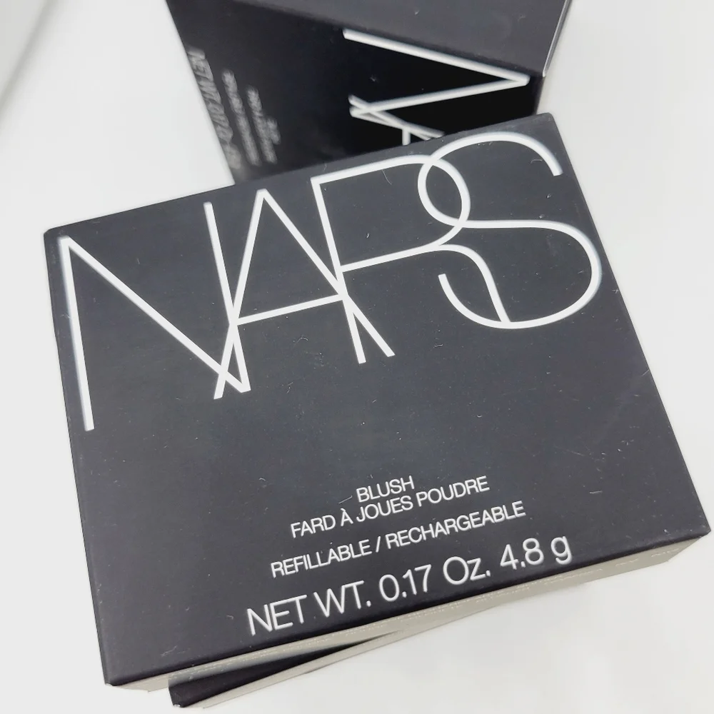 Deep Throat NARS Powder Blush Pink Golden Sheen Brand New In Box Full Size